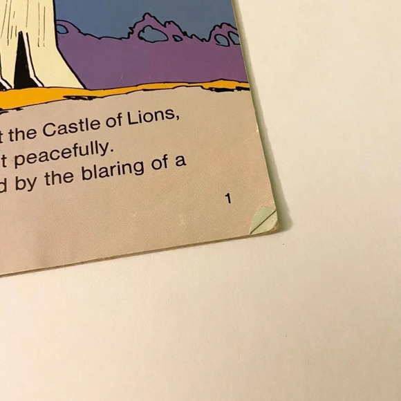 Vtg 1985 Voltron The  Attack of the Sand Monster Read Along Book Only No Tape - Picture 9 of 16